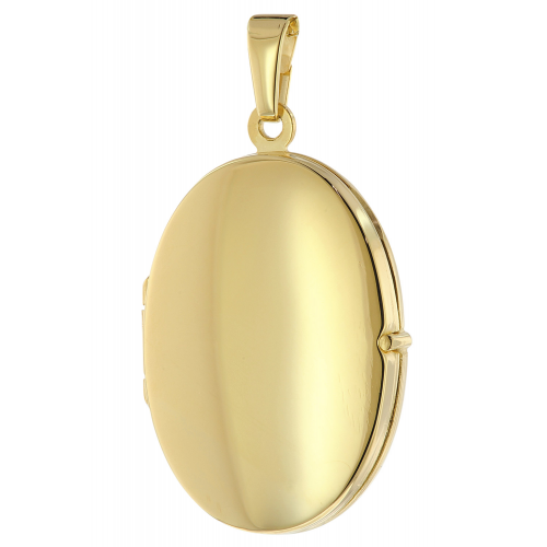 trendor 51091 Medaillon Anhänger oval 22 mm 333 / 8K Gold