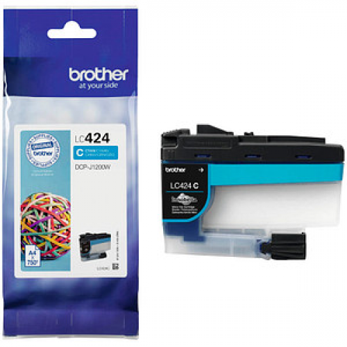 brother LC-424C  cyan Druckerpatrone