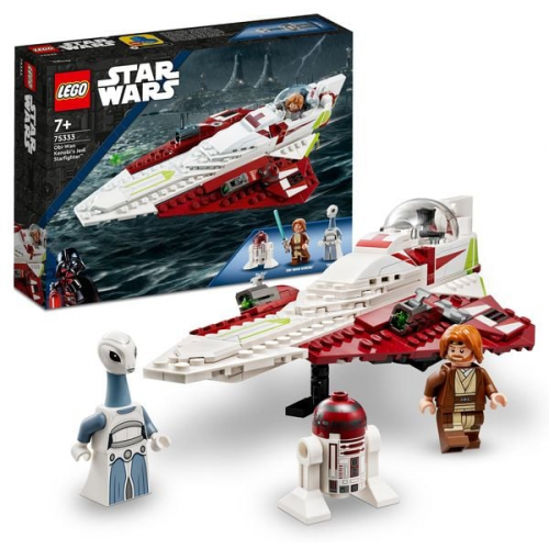 LEGO Star Wars Obi-Wan Kenobis Jedi Starfighter, Raumschiff Set 75333