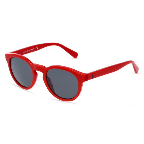 Polo by Ralph Lauren PH4184 Unisex-Sonnenbrille Vollrand Panto Acetat-Gestell, rot