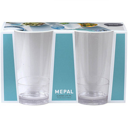 MEPAL Trinkgläser Flow 275,0 ml, 2 St.