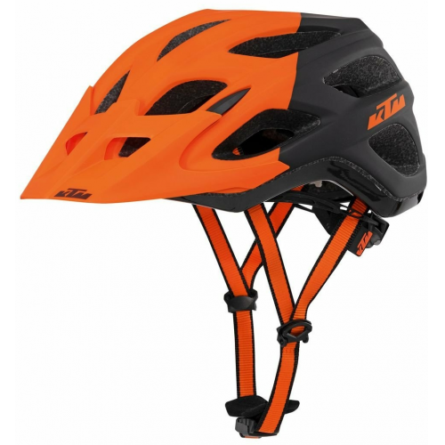 KTM Fahrradhelm Factory Charackter II Helmet 58-62 cm orange matt / black matt