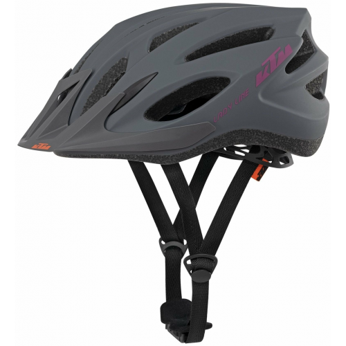 KTM Fahrradhelm Lady Line Helmet 54-58 cm grey matt/plum matt