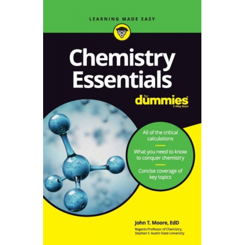 John T. Moore - Chemistry Essentials for Dummies