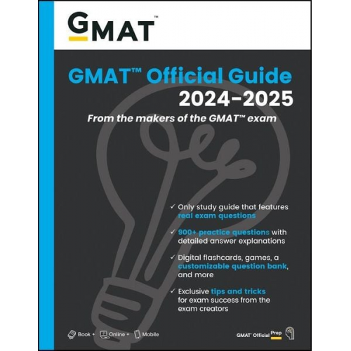 GMAC - GMAT Official Guide 2024-2025: Book + Online Question Bank