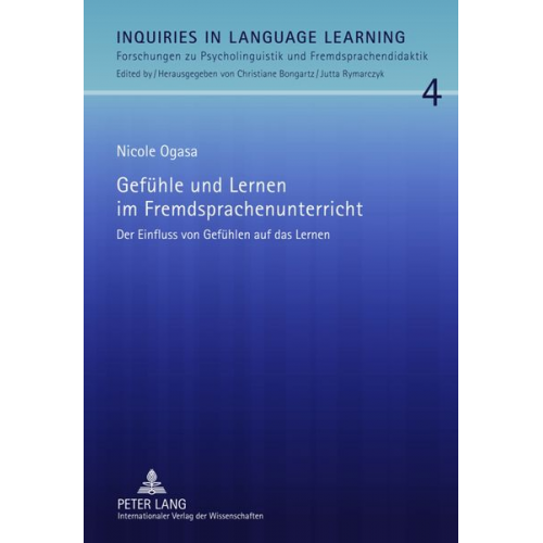 Nicole Ogasa - Gefühle und Lernen im Fremdsprachenunterricht