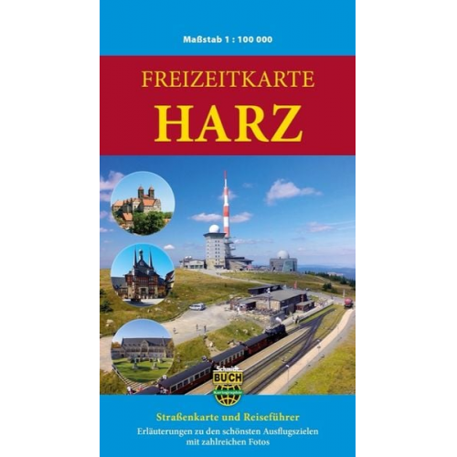 Bernhard Spachmüller Marion Schmidt - Freizeitkarte Harz