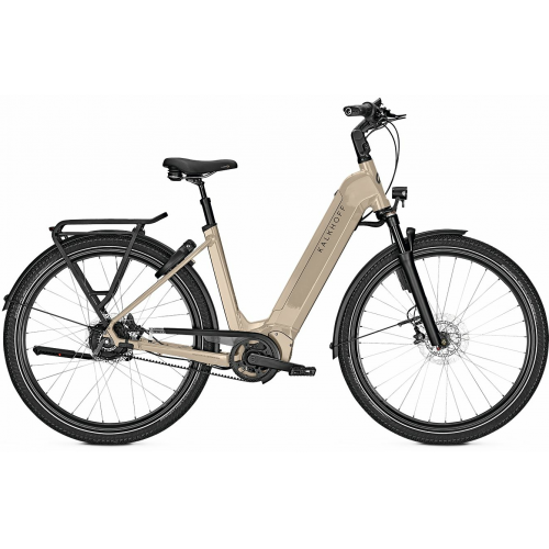 Kalkhoff IMAGE 5.B EXCITE+ ABS (625 Wh), stufenlos, Damenfahrrad, Wave, Modell 2024, 29 Zoll 48 cm milkbrown glossy