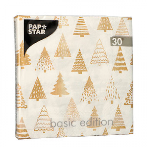 PAPSTAR Servietten Pine Forest 30 St.