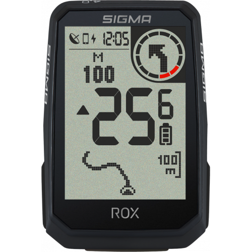 Sigma Fahrradcomputer Rox 4.0 Endurance schwarz