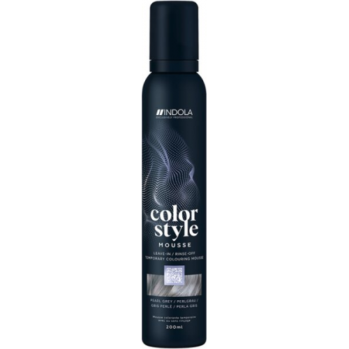 Indola Color Style Mousse 200 ml Perlgrau