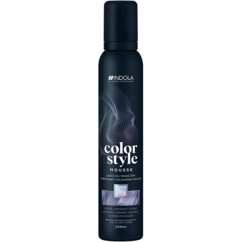 Indola Color Style Mousse 200 ml Silber Lavendel