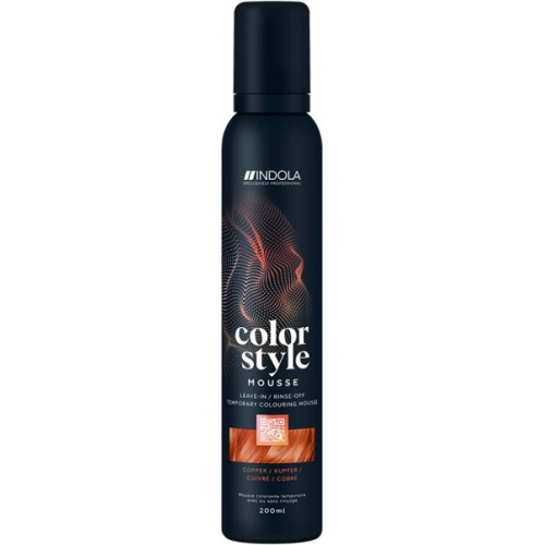 Indola Color Style Mousse 200 ml Kupfer