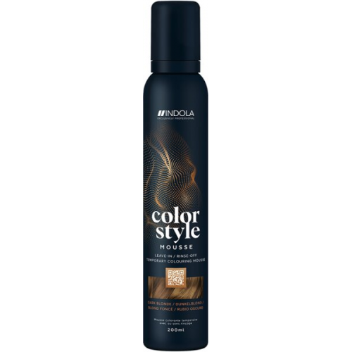 Indola Color Style Mousse 200 ml Dunkelblond