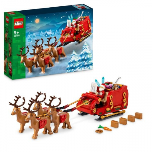 LEGO Schlitten des Weihnachtsmanns, Spielset für Kinder, Geschenk 40499