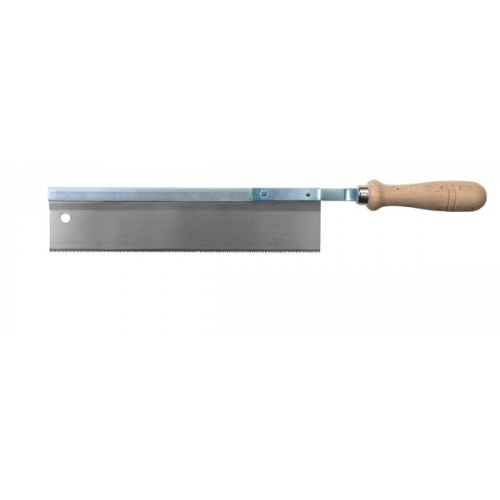 PEBARO 77/60KR - Feinsäge mit Buchenholzheft für Holz, 60 mm, gekröpft