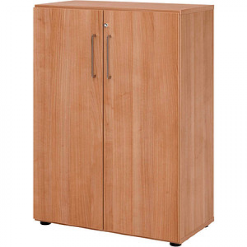 HAMMERBACHER Aktenschrank 938T3, V938T3/N/N/BS nussbaum 2 Fachböden 80,0 x 42,0 x 110,0 cm