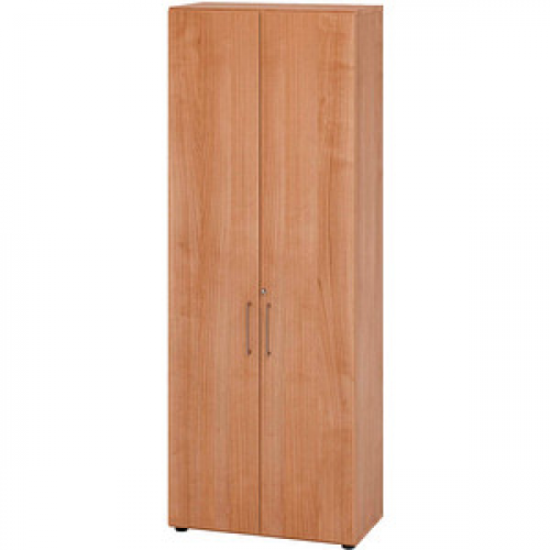 HAMMERBACHER Aktenschrank 968T6, V968T6/N/N/BS nussbaum 5 Fachböden 80,0 x 42,0 x 215,6 cm