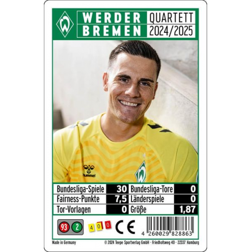 Werder Bremen Quartett 24/25