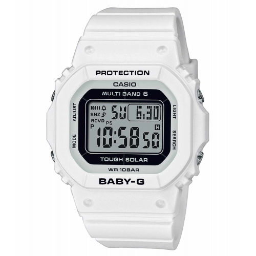 Casio BGD-5650-7ER Baby-G Funk Solar Jugend- und Damenuhr Weiß