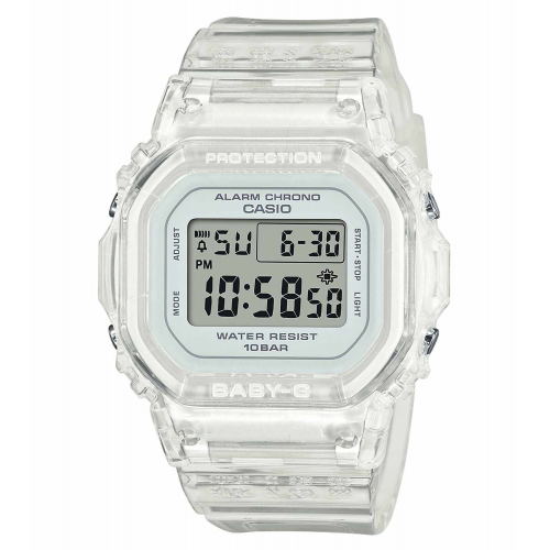 Casio BGD-565US-7ER Baby-G Urban Style Damen- und Jugenduhr Transparent