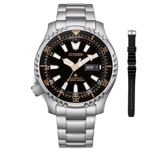 Citizen NY0160-66EE Promaster Marine Herrenuhr für Taucher 2 Bänder LE