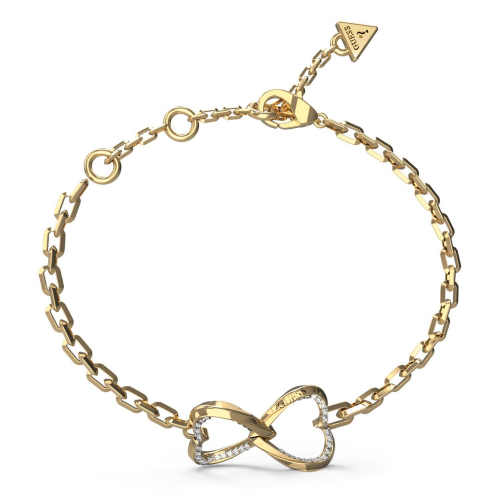 Guess JUBB04618JWYG Damen-Armband Two Hearts Gold