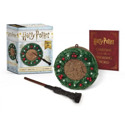 Donald Lemke - Harry Potter: Hogwarts Christmas Wreath and Wand Set