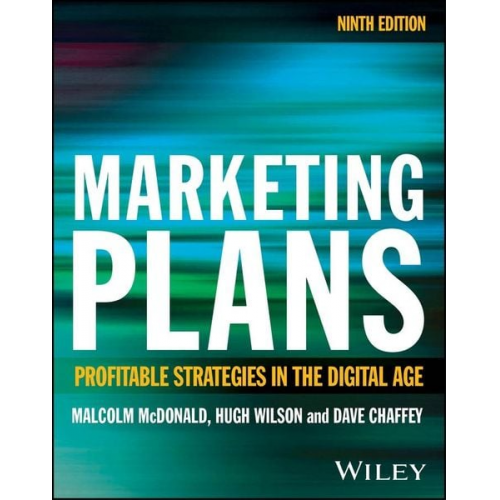 Malcolm McDonald Hugh Wilson Dave Chaffey - Marketing Plans