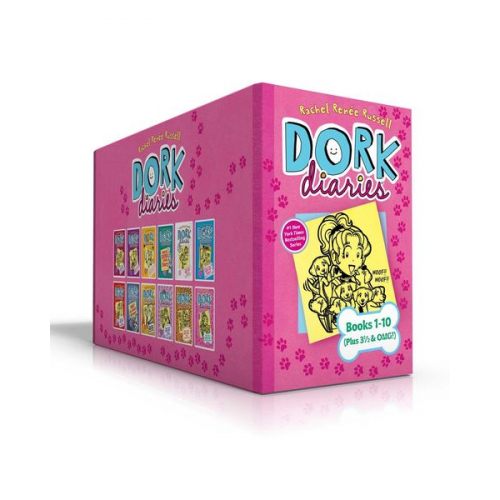 Rachel Renée Russell - Dork Diaries Books 1-10 (Plus 3 1/2 & Omg!) (Boxed Set)