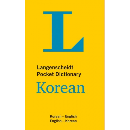 Langenscheidt Pocket Dictionary Korean