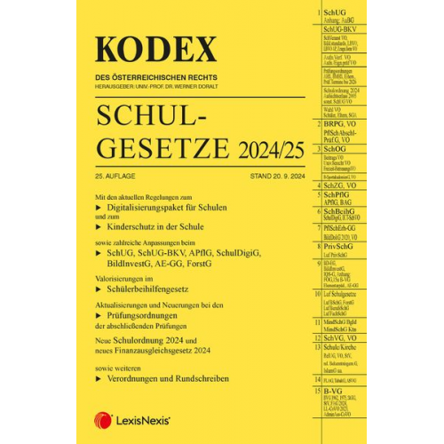 KODEX Schulgesetze 2024/25