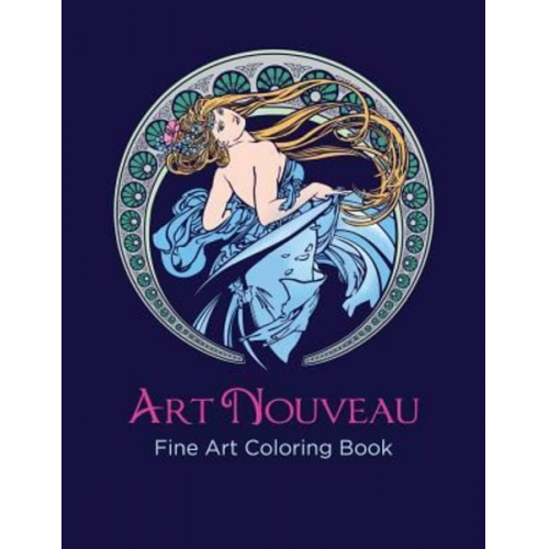 Jennifer Kozlansky - Art Nouveau Fine Art Coloring Book: An Adult Coloring Book