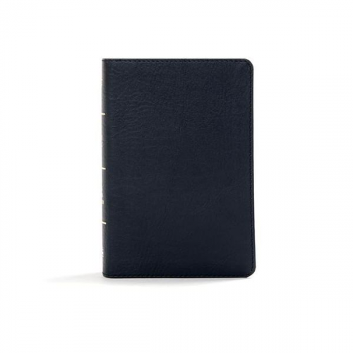 KJV Large Print Compact Reference Bible, Black Leathertouch