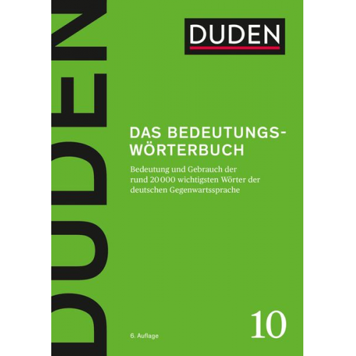 Das Bedeutungswörterbuch