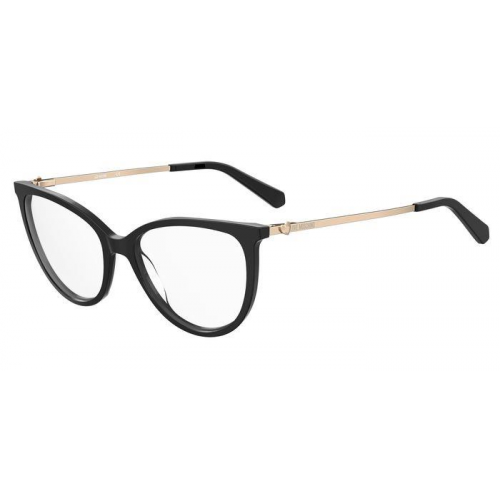 Brille  Moschino Mol588 col. 807 Damen Cat eye Schwarz