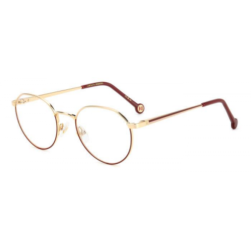 Brille  Carolina herrera Her 0169 col. noa Damen Runden Gold / bordeaux