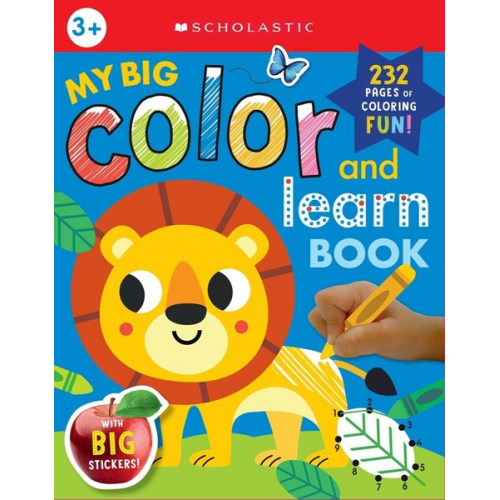 Scholastic - My Big Color & Learn Book: Scholastic Early Learners (Coloring Book)