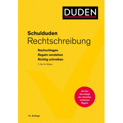 Dudenredaktion - Schulduden Rechtschreibung (gebunden)