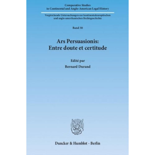 Ars Persuasionis: Entre doute et certitude.