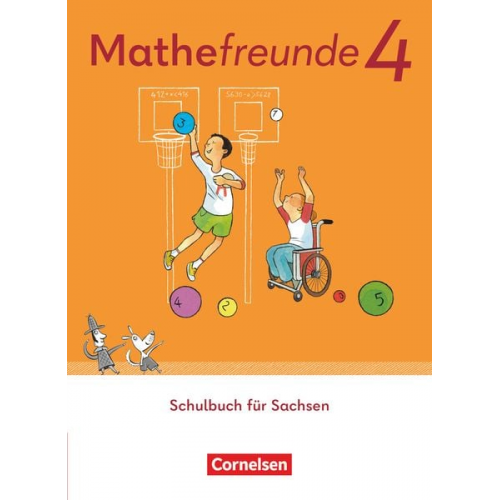 Mathefreunde 4. Schuljahr - Ausgabe Sachsen 2022 - Schulbuch mit Kartonbeilagen und "Das kann ich schon!"-Heft