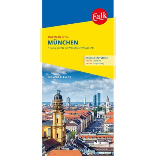 Falk Stadtplan Extra München 1:20.000