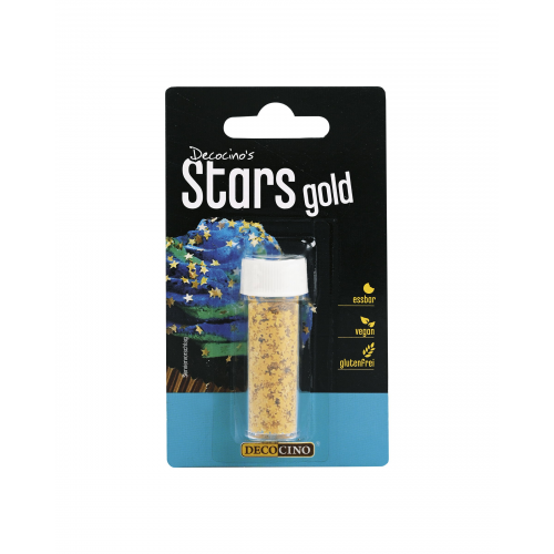 Gold Stars Streudekor