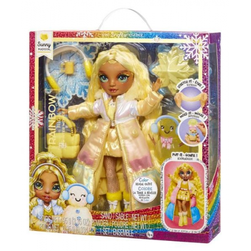 Rainbow High Winter Wonderland Doll- Yellow