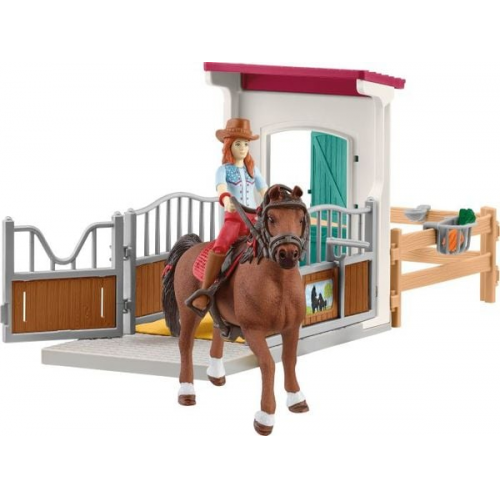 Schleich - Horse Club - Pferdebox mit Hanna & Cayenne