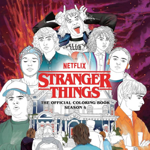 Netflix - Stranger Things: The Official Coloring Book, Season 4