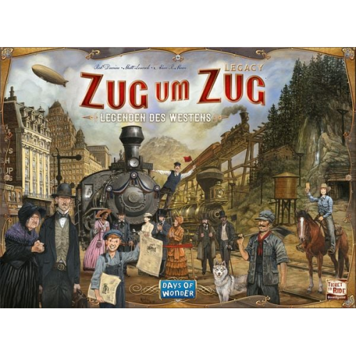 Days of Wonder - Zug um Zug Legacy: Legenden des Westens