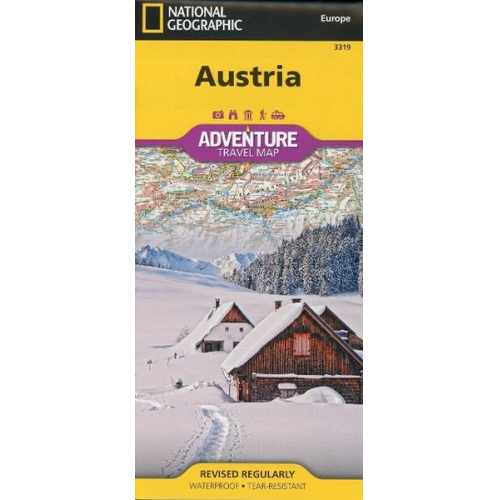 National Geographic Maps - Austria Map