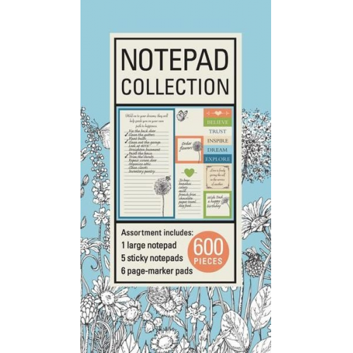 New Seasons Publications International Ltd - Book of Sticky Notes: Notepad Collection (Bohemian)