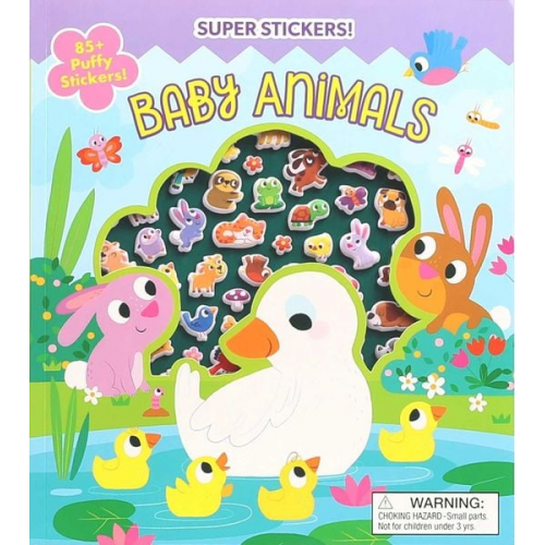 Maggie Fischer - Super Puffy Stickers! Baby Animals